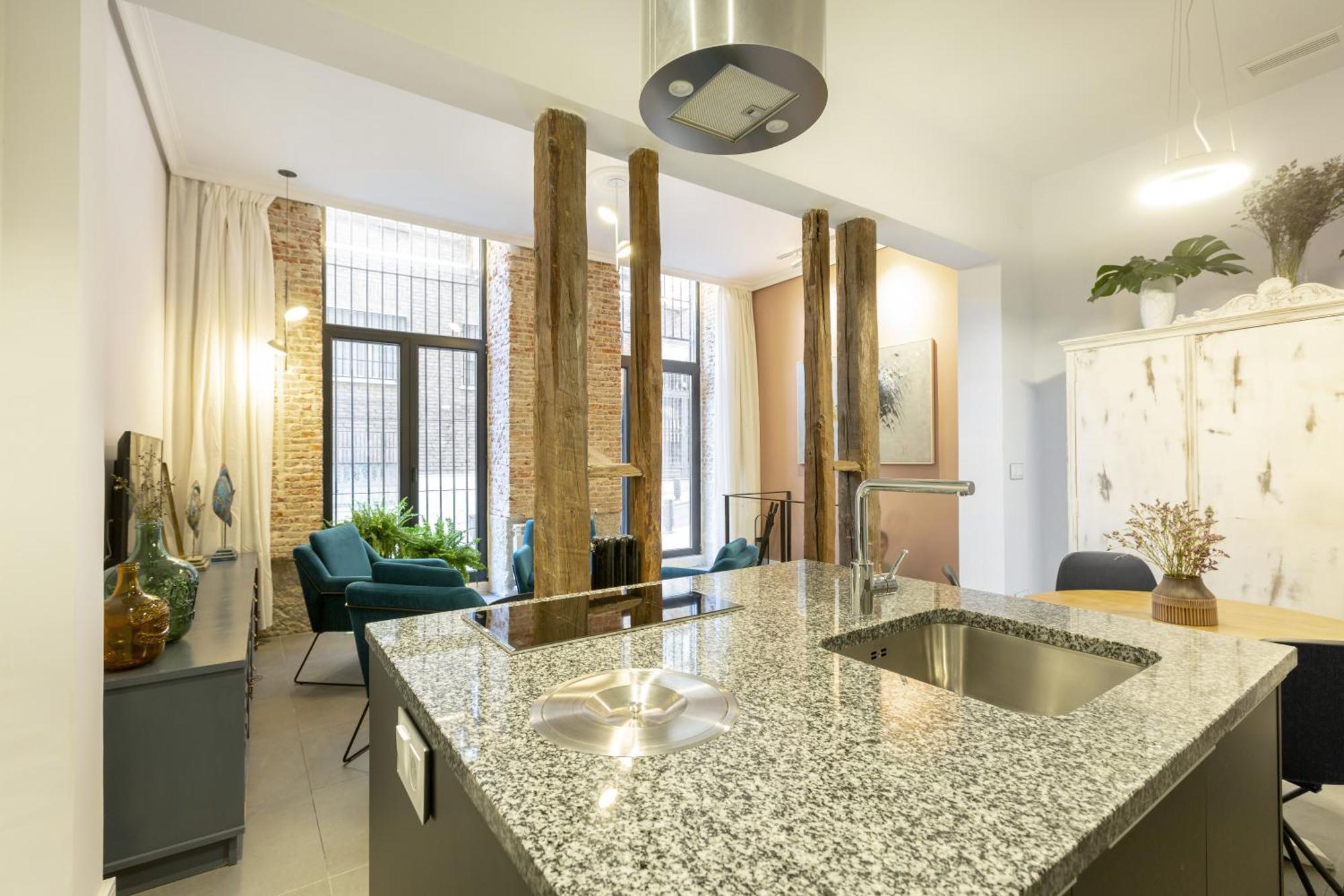 Apt Centrico Y Tranquilo De 2 Hab Madrid Exterior foto